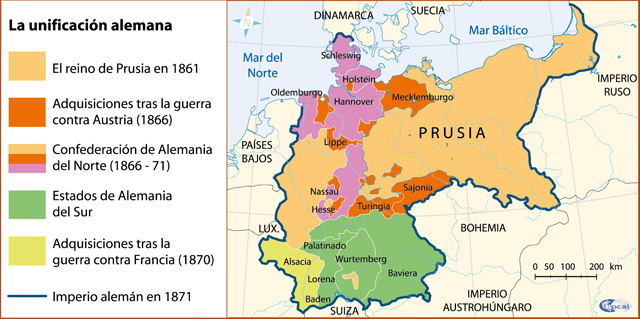 Activar A merced de Declaración mapa unificación alemana arrebatar